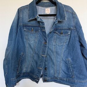 Women's Blue Denim Jacket - Casual Jean Jacket
